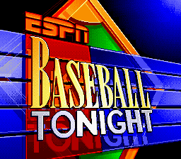 ESPN Baseball Tonight Title Screen